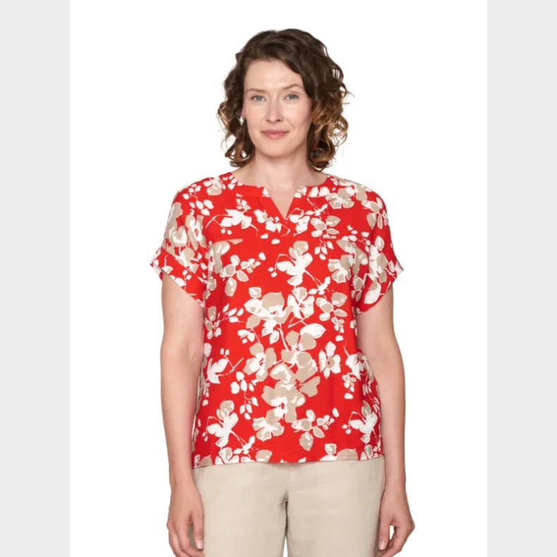 Bandtex bluse W's, highrisk red