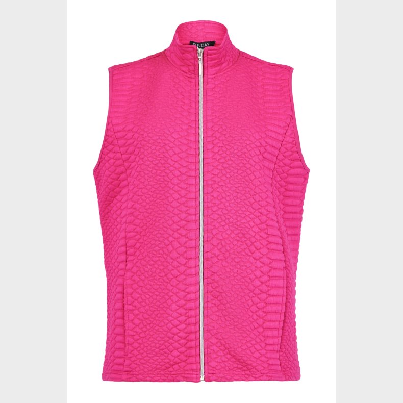 Sunday W's Vest, Fuchsia