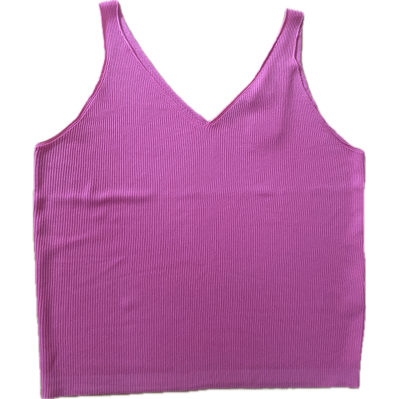 Marinello Ladies t-shirt sleeveless top, Pink.